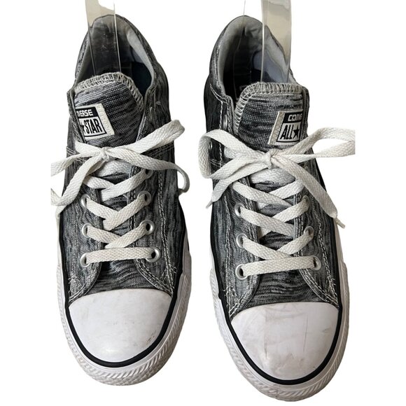 Converse All Star Women's Size 9 Gray Low Top Sneakers - Picture 1 of 12